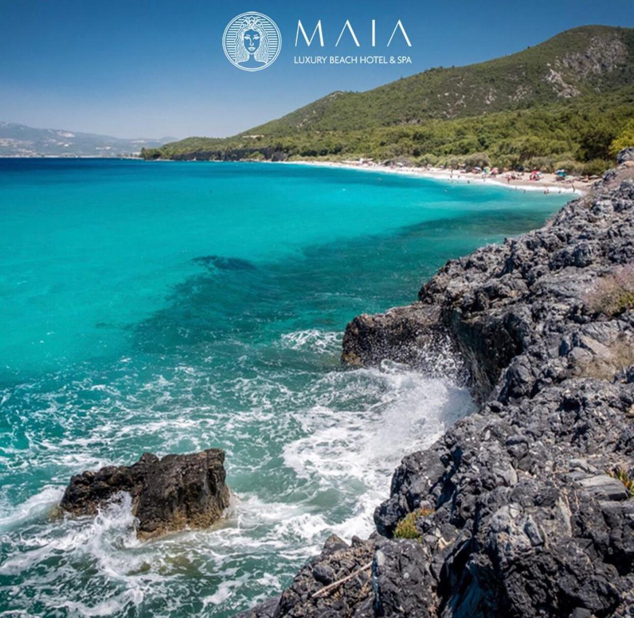 Maia Luxury Beach Hotel & Spa グゼルカミル エクステリア 写真